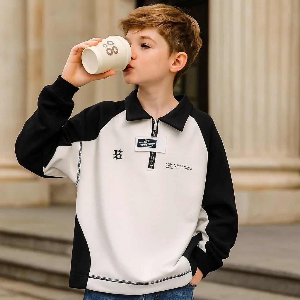 MiniFashion – Lekende og klassisk – bomullsgenser