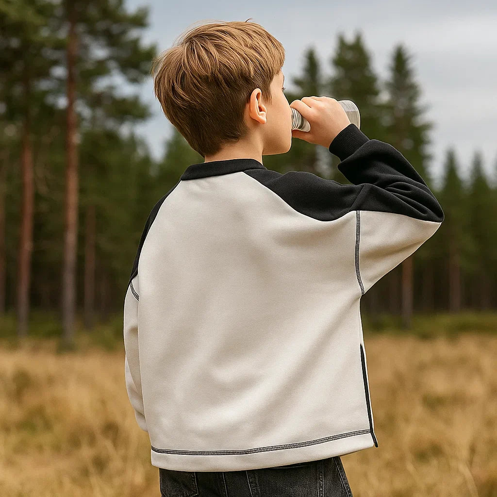 MiniFashion – Lekende og klassisk – bomullsgenser