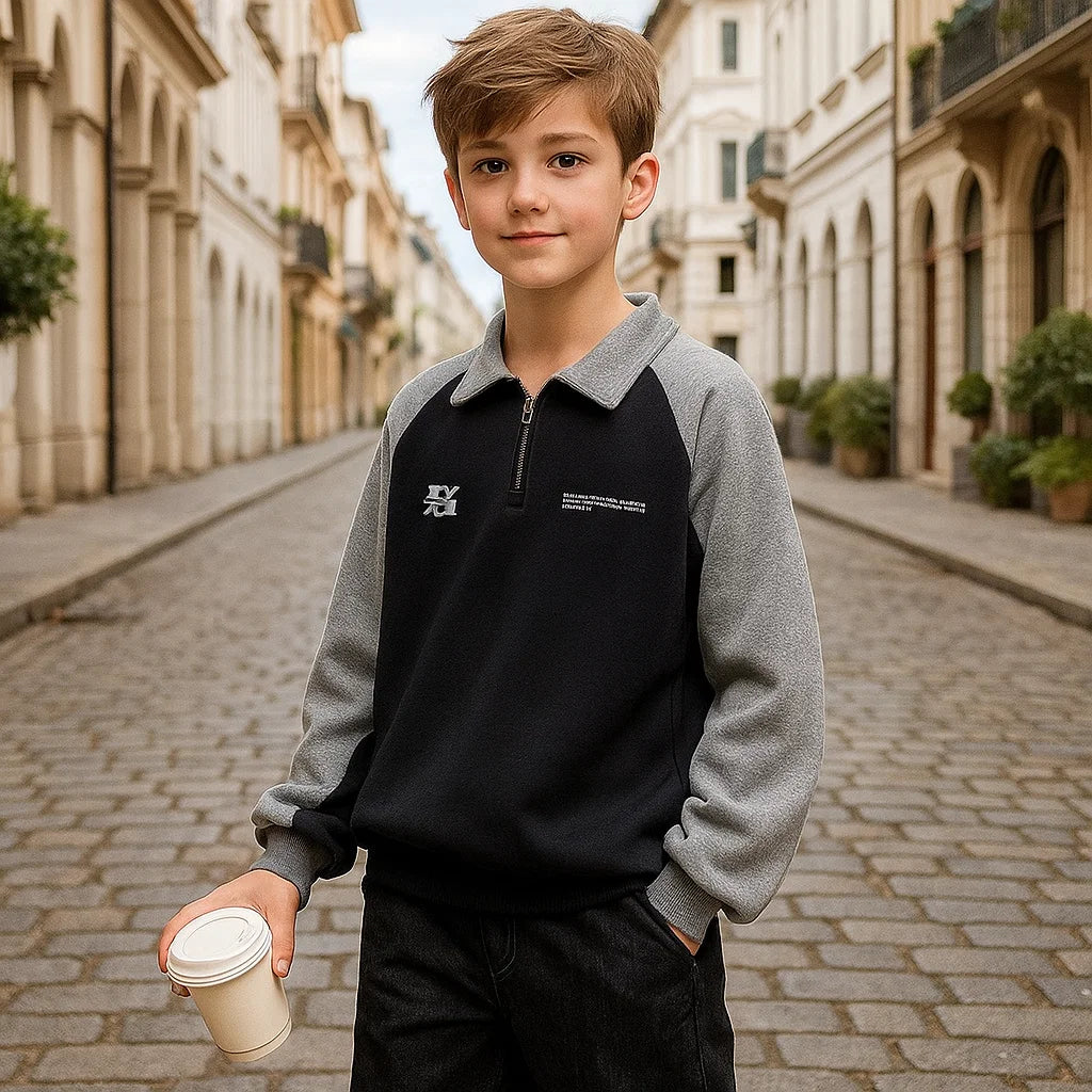 MiniFashion – Lekende og klassisk – bomullsgenser