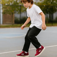 Thumbnail for UrbanStep – Trendy og komfortabel – Bordeauxrød sneaker