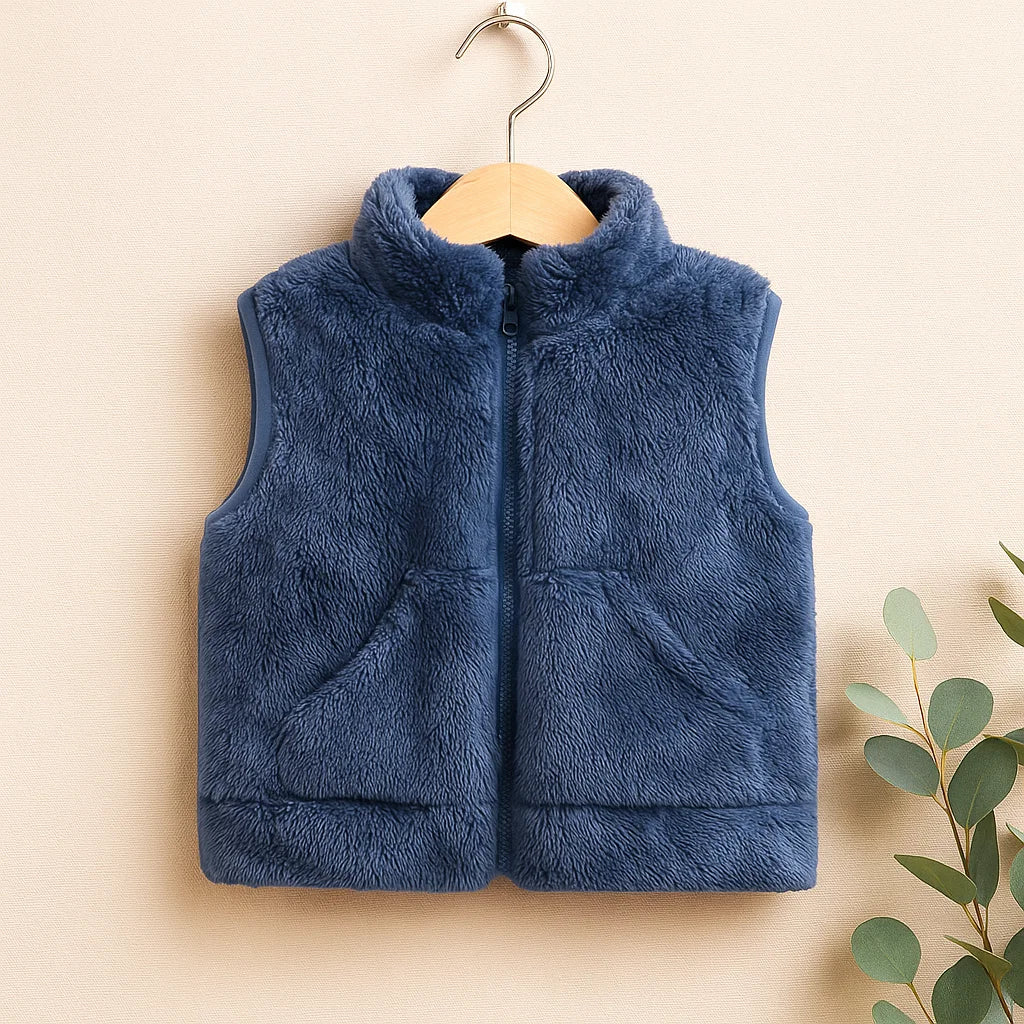 MiniWarm – Lett og isolerende - vest med tykkere fleecefôr