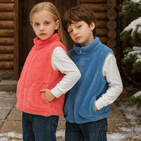 Thumbnail for MiniWarm – Lett og isolerende - vest med tykkere fleecefôr
