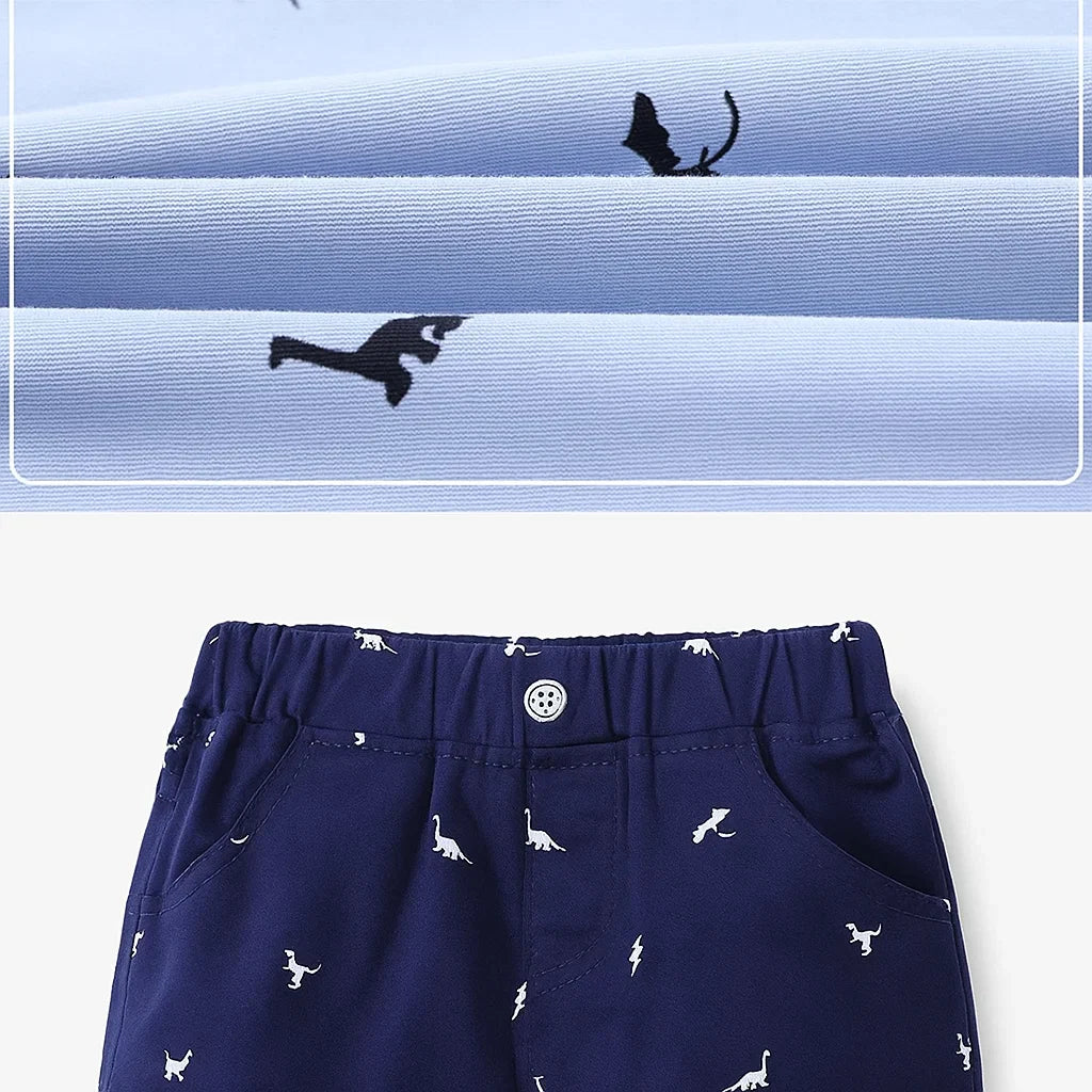 CoolKiddo – Frisk og komfortabel – Shorts med Dino-design