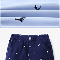 Thumbnail for CoolKiddo – Frisk og komfortabel – Shorts med Dino-design