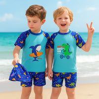 Thumbnail for AquaFun – Pustende og sikker – Svømmesett for barn med UPF-beskyttelse