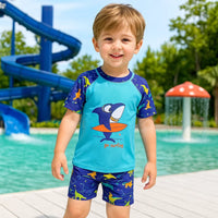 Thumbnail for AquaFun – Pustende og sikker – Svømmesett for barn med UPF-beskyttelse