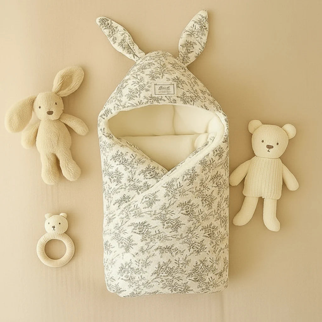 SnuggleBear – Trygghet og komfort – Innpakningsteppe
