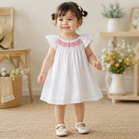 Thumbnail for Floral Dress – Lett og luftig – Jentekjole med flagrende ermer