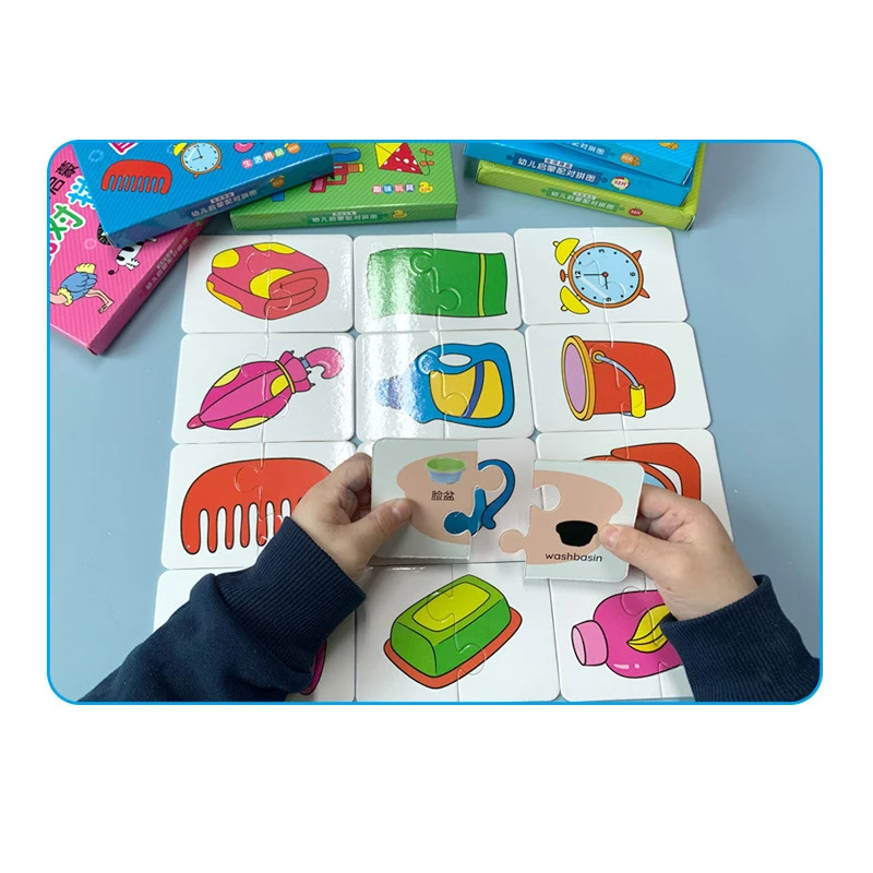 Sort & Learn – Farger og kort - Puslespill