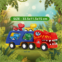 Thumbnail for DinoDrive – Kreativt og spennende – 5-i-1 lastebil-lekesett