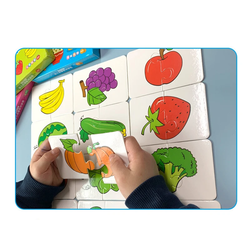 Sort & Learn – Farger og kort - Puslespill