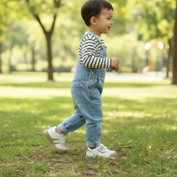 Thumbnail for KinderMove – Robuste og smidige - Joggesko med borrelås og bjørnemotiv