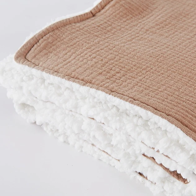 SnuggleBear – Premium tykk og myk babyteppe