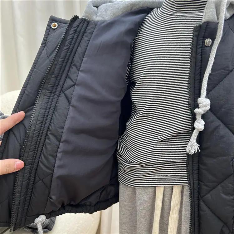 CozyShield – Varm og tøff – Vattert hettejakke