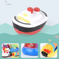 Thumbnail for Bath Boat Set™ – Plaskende moro i badekaret - Lekebåter