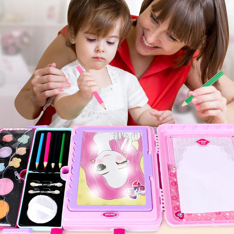 Glam Draw - Fantasi & moro – sminkesett