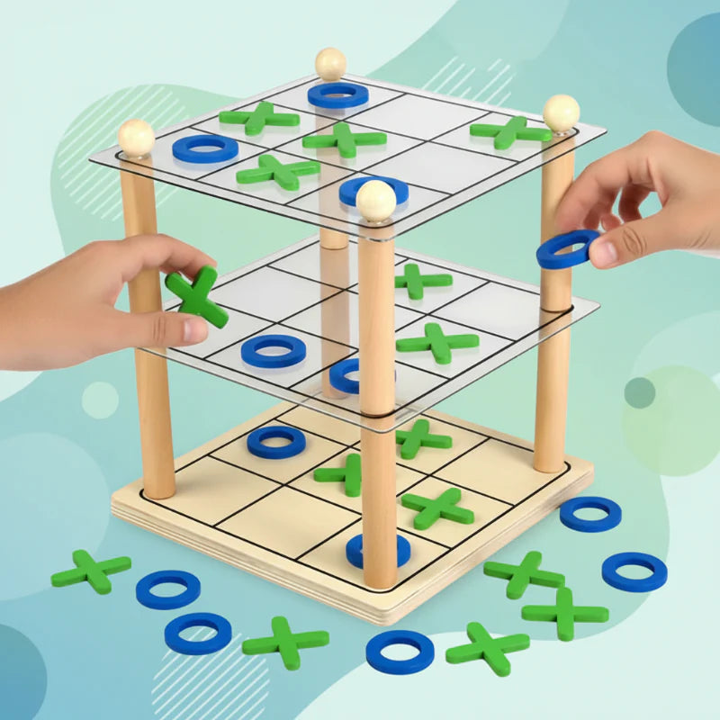 LogicTower – Lærerikt og smart – Tre på rad 3D