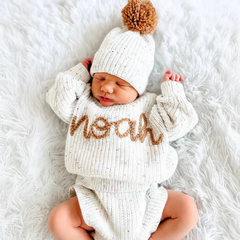 Personalized Baby Sweater – Unik og kjærlig – Brodert, personlig babygenser