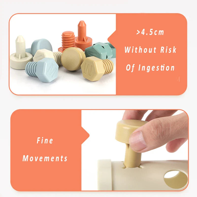 Magnet Toys™ - Kreativitet og motorikk - Montessori Glide- og skrumoro