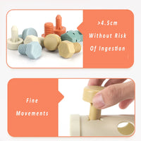 Thumbnail for Magnet Toys™ - Kreativitet og motorikk - Montessori Glide- og skrumoro