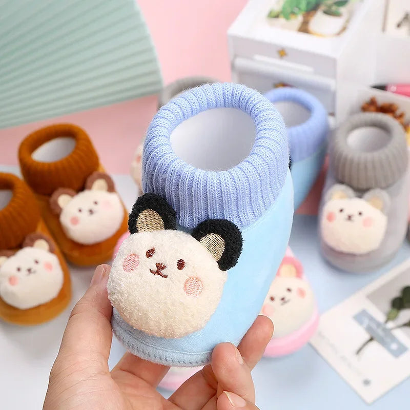 CuddleSteps – Varm og sklisikker – Dyre Baby Tøfler