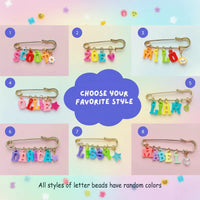 Thumbnail for Personalized Charm Pin – Personlig og stilig – Navnebrosje