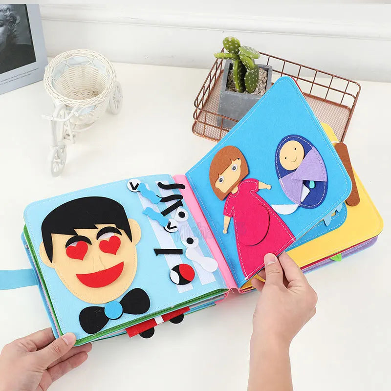 BusyBook™ - Sansebok - Montessoripreget arbeidsbok