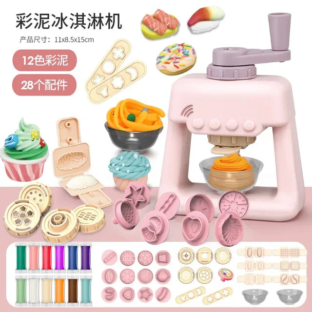 Ice-Cream Maker Set™ - Kulinarisk moro - Ismaskin for leire