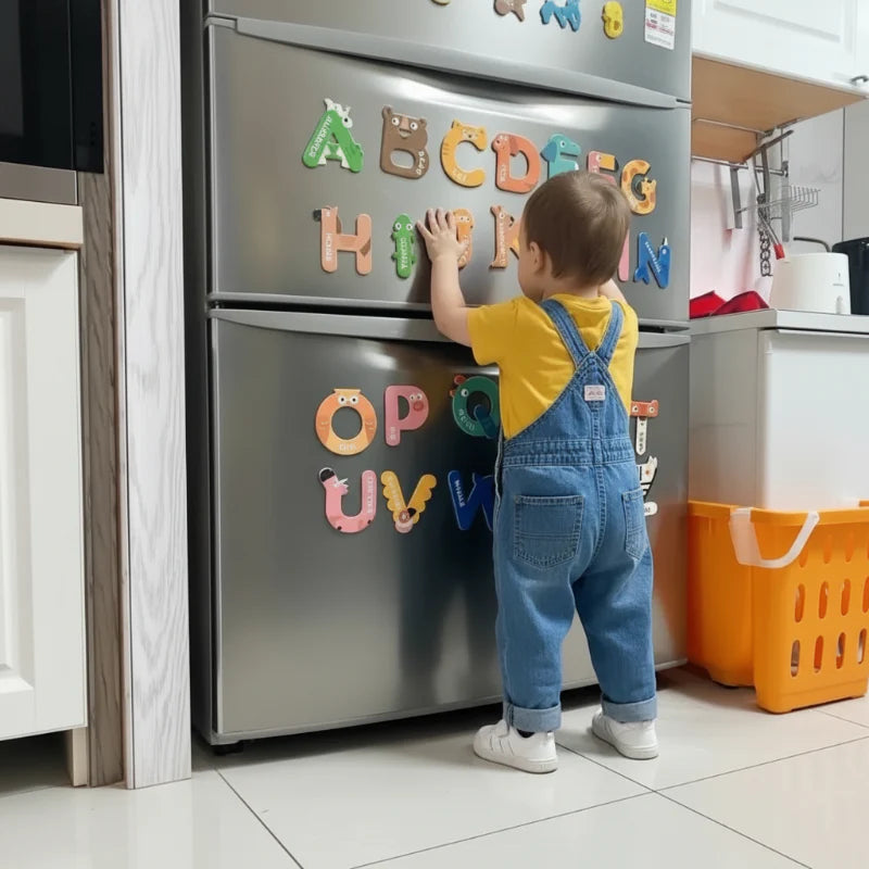 Magnetic Alphabet – Læring og lek – Magnetbokstavsett