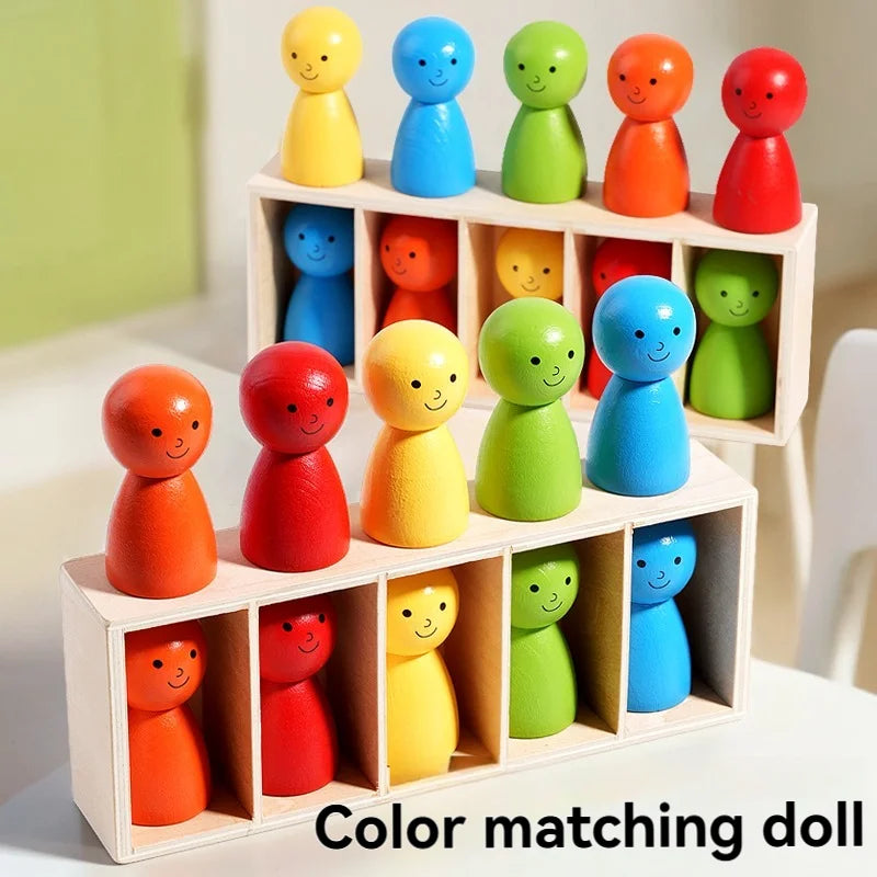WoodenMatch – Smart og lekent – Montessori fargespill