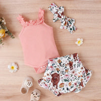 Thumbnail for Baby Girl Summer Outfit – Søtt og luftig – babysett