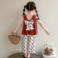 Thumbnail for Sleeveless Tops & Pants – Mykt og stilig – Sommersett til barn