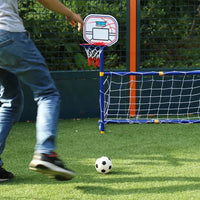 Thumbnail for Kids Ball Games - Dobbel lekeglede – fotball- og basketballlekesett