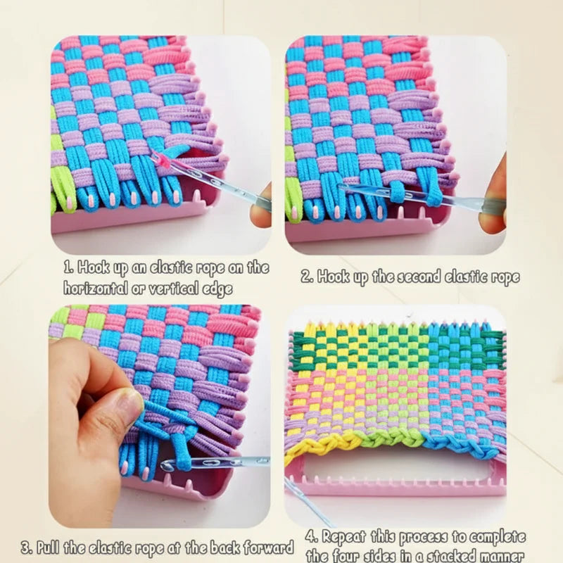 ColorLoop – Enkelt og morsomt – DIY vevesett for barn
