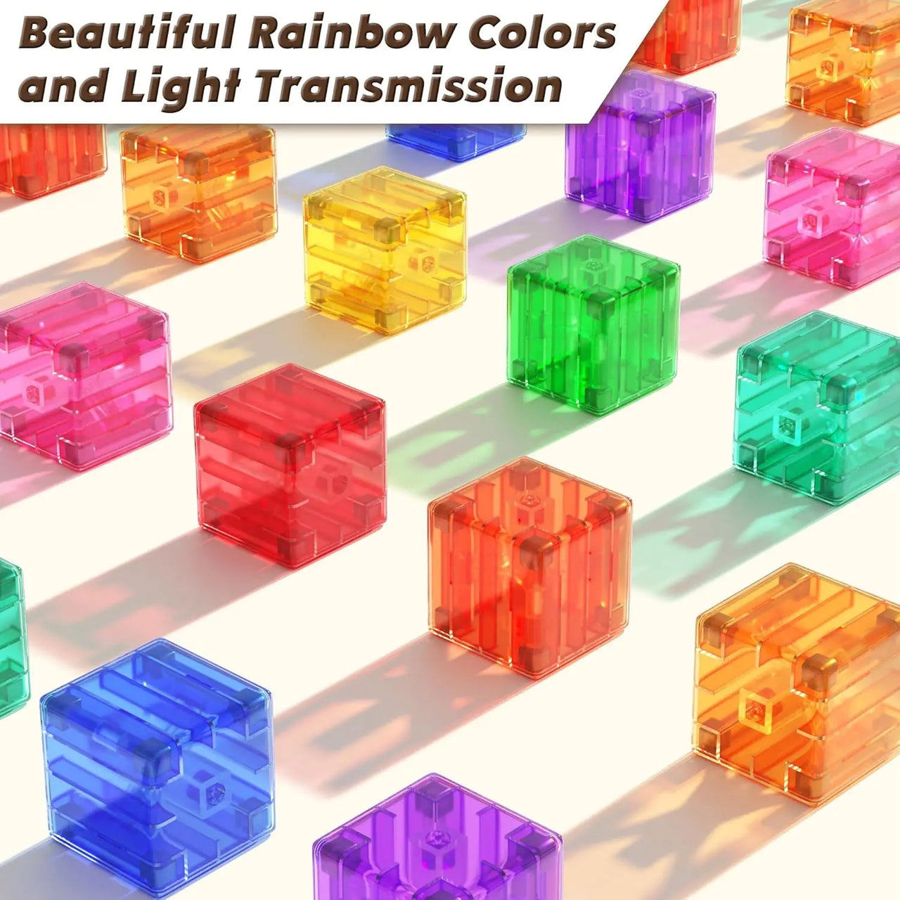 Magic Cubes - Fantasi & moro – magnetiske byggeklosser