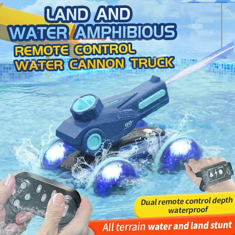 Aqua Racer™ – Dobbelt så tøff – RC Amfibie racerbil