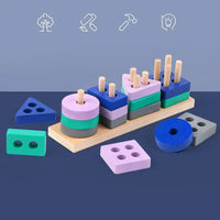 Thumbnail for Woods™ – Morsomt å stable klosser – Geometriske klosser