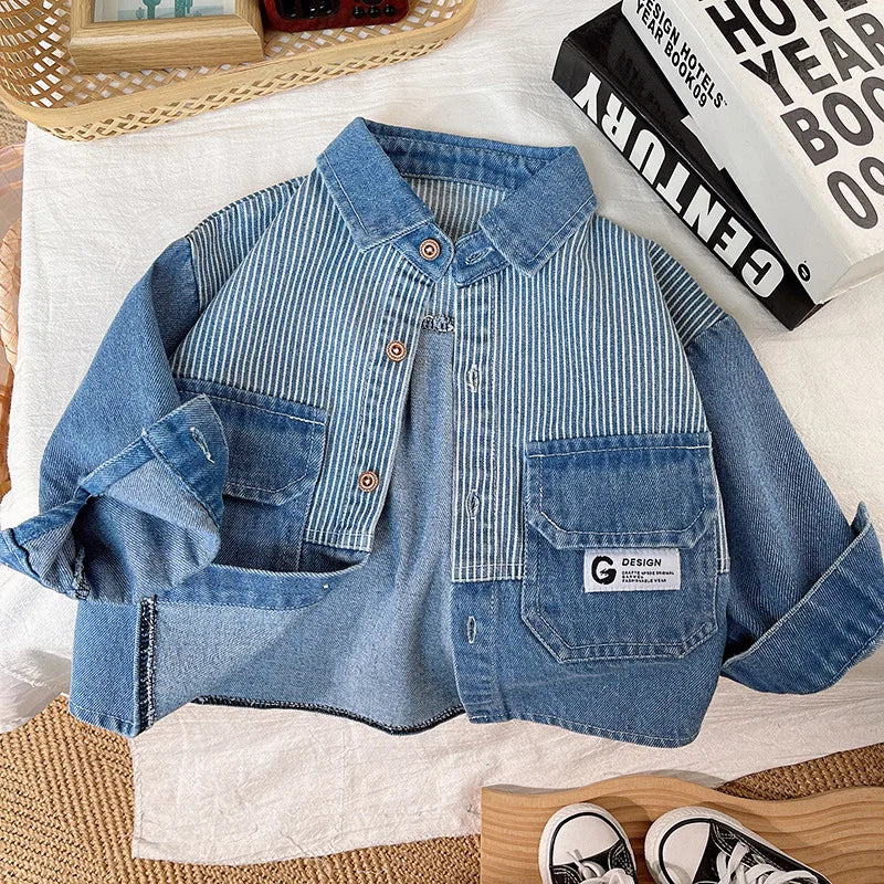 DenimStar – Stilig og bærekraftig – Jeansjakke for gutter