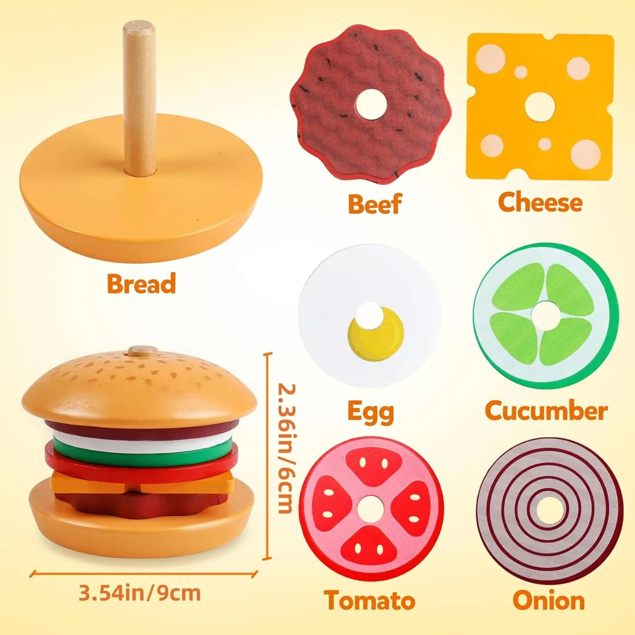 Woods™ - Stableleke - Bygg din egen sandwich