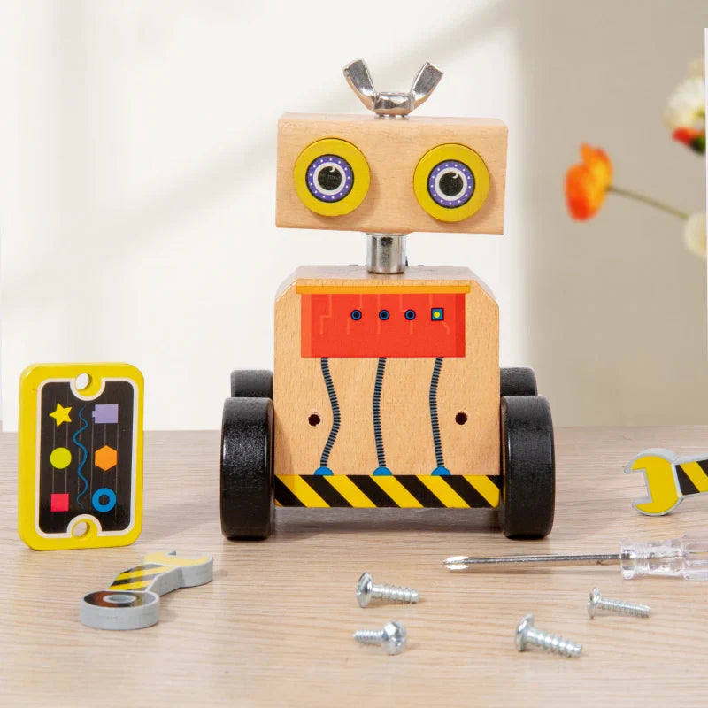 Woods - Bygg og lek - Konstruksjonsrobot i tre