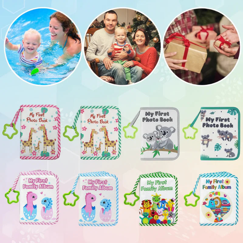 Baby Photo Album – Myk & Minner – Fotobok i stoff