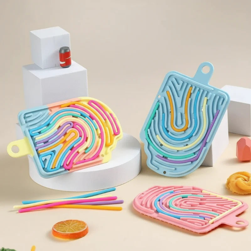 FidgetFrost – Lekent og mykt – Silikon Busy Board