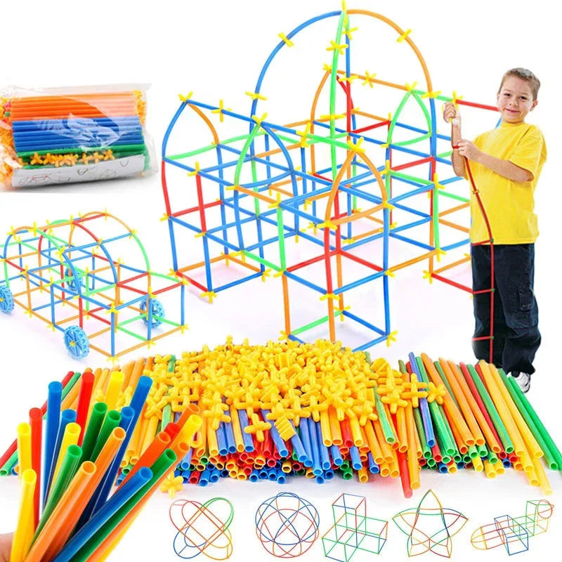 BuildPlay – Fantasi og ferdigheter – Konstruksjonsrør med koblinger
