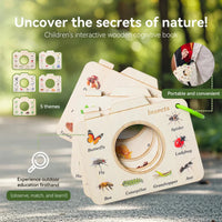 Thumbnail for NatureBook – Naturutforskningssett – Pedagogisk trevindu