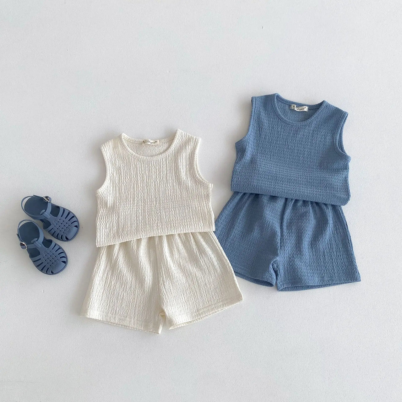 Mini Fashion - Fri og lett - Kjolesett i bomull