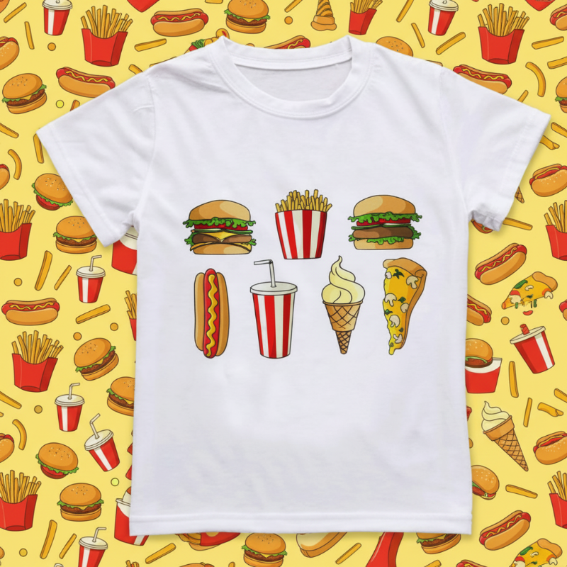 Boys & Girls Summer Tee – Komfortabel og leken – T-skjorte for barn med morsomt trykk