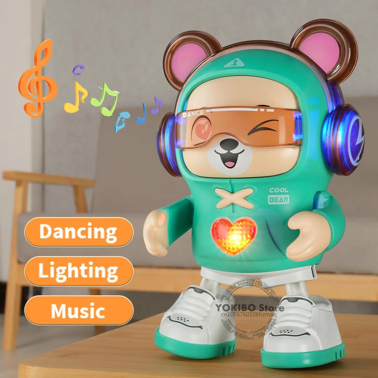 Dancing Bear Robot™ - Frem motoriske ferdigheter - Dansende robot