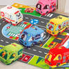Car Playmat - Bil lekematte - myke og fargerike biler