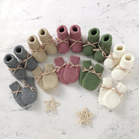Thumbnail for Booties & Mittens – Mykt og varmt – sett med hansker og sko