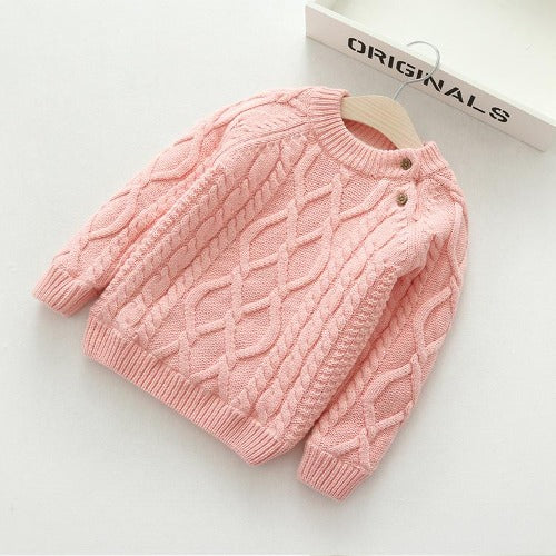 LittleLoom – Morsom og koselig – strikket vintergenser av ull